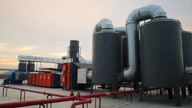废气处理设备主要包括以下几种类型：